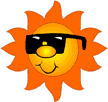 scheinende Sonne