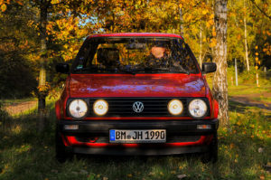 Golf 2 im Herbst