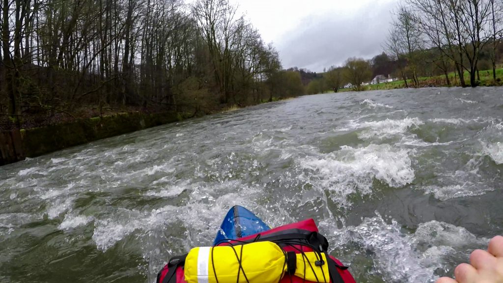 White Water auf der Agger