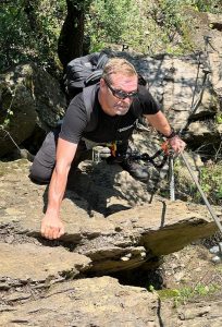 E-tumleH auf dem Mittelrhein Klettersteig