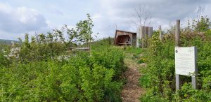 Der Zugang zum Trekkingplatz Himmelsnah